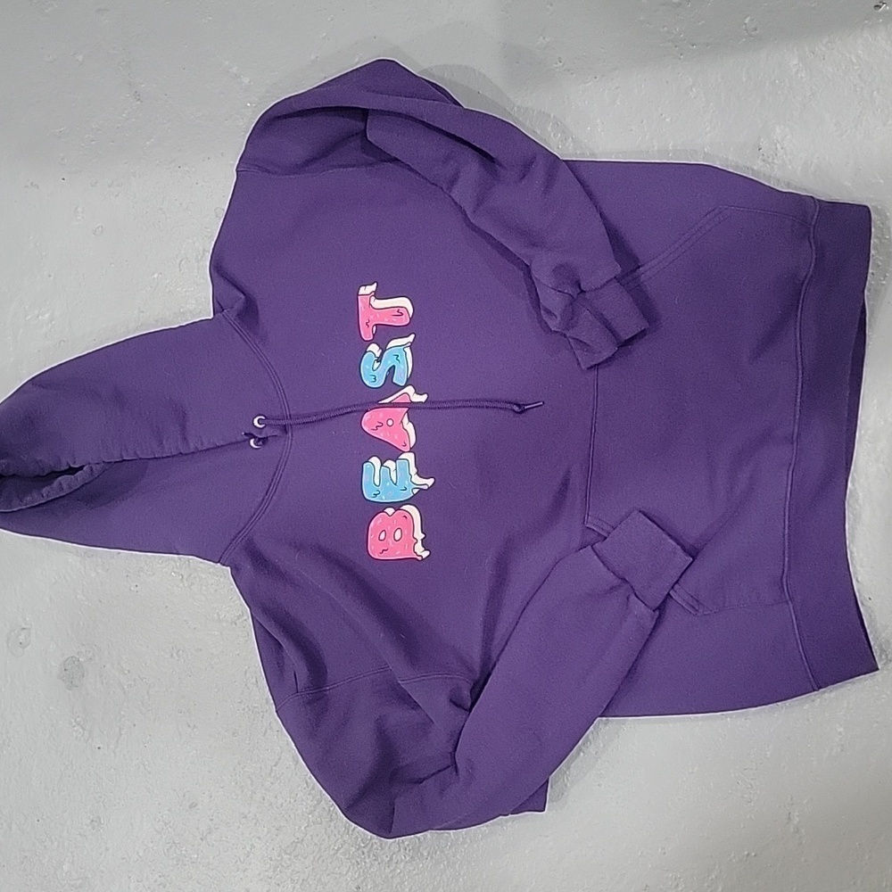 Mr beast purple merch sweatshirt size medium